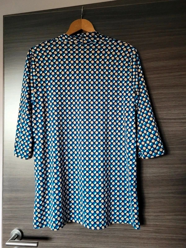 Top blouse fluide blanche porte 42/44 – photo 2